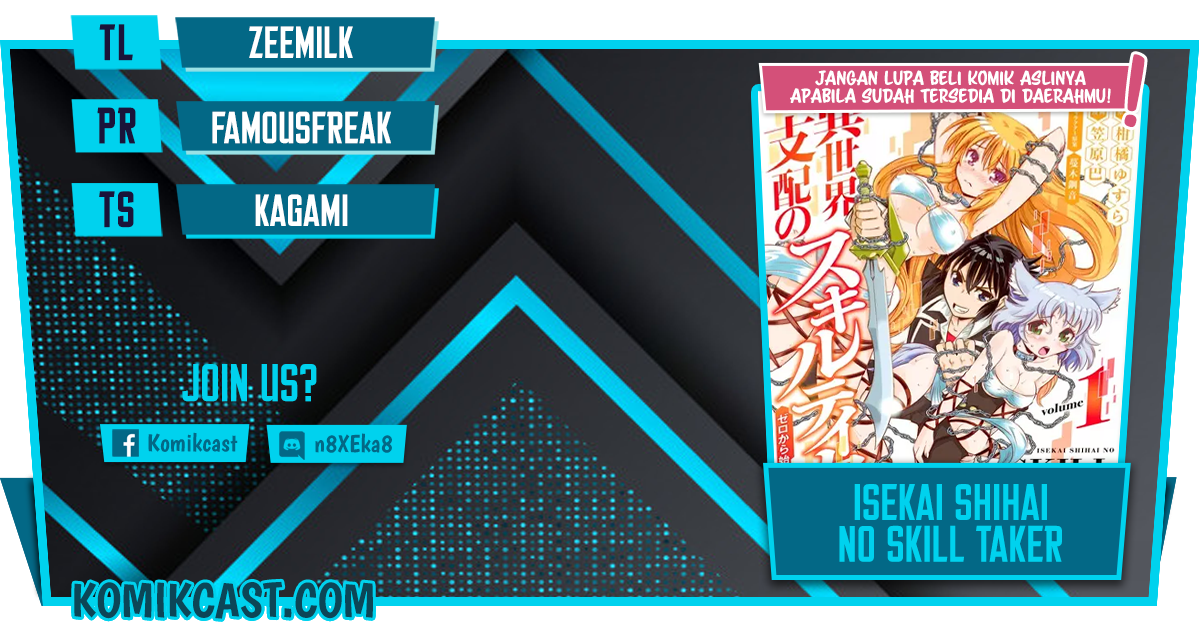 Isekai Shihai no Skill Taker: Zero kara Hajimeru Dorei Harem chapter 63